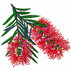 Flowers And Tree Embroidery Design 9 Flowers And Tree Embroidery Design 9